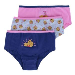 Textiel Trade Girl's Winnie The Pooh Assorted Briefs (3 Pack)